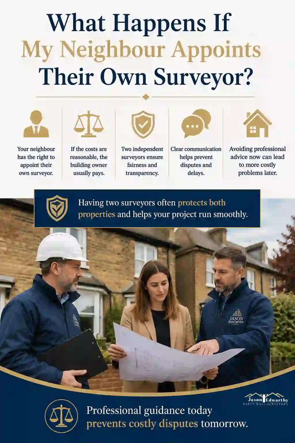 What Happens If My Neighbour Appoints Their Own Surveyor West Sussex?